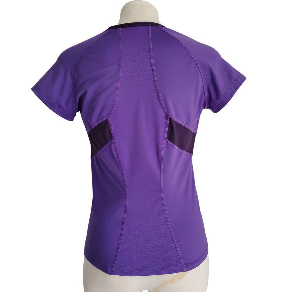 Nike Tennis Dri-Fit T-shirt with Ventilated Panels Purple Pickleball Golf Size S - Picture 4 of 13